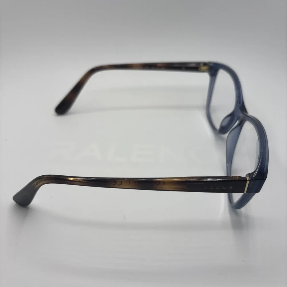 VOGUE VO 2998 2762 BLUE HAVANA CLEAR AUTHENTIC FRAMES EYEGLASSES 54-16-140 #405